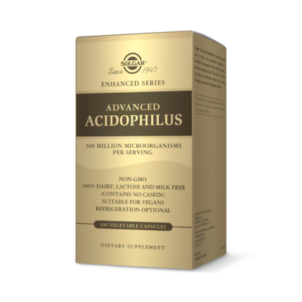 کپسولهای گیاهی پیشرفته اسیدوفیلوس