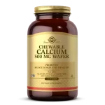 ویفرهای جویدنی کلسیم ۵۰۰ میلی‌گرمی